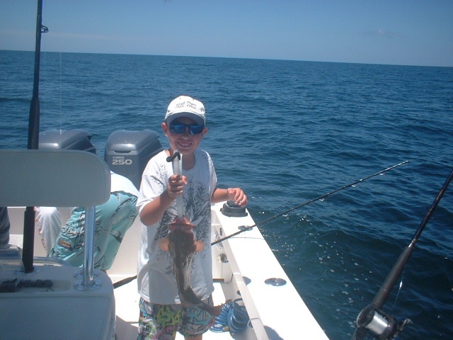 heath's  first red grouper